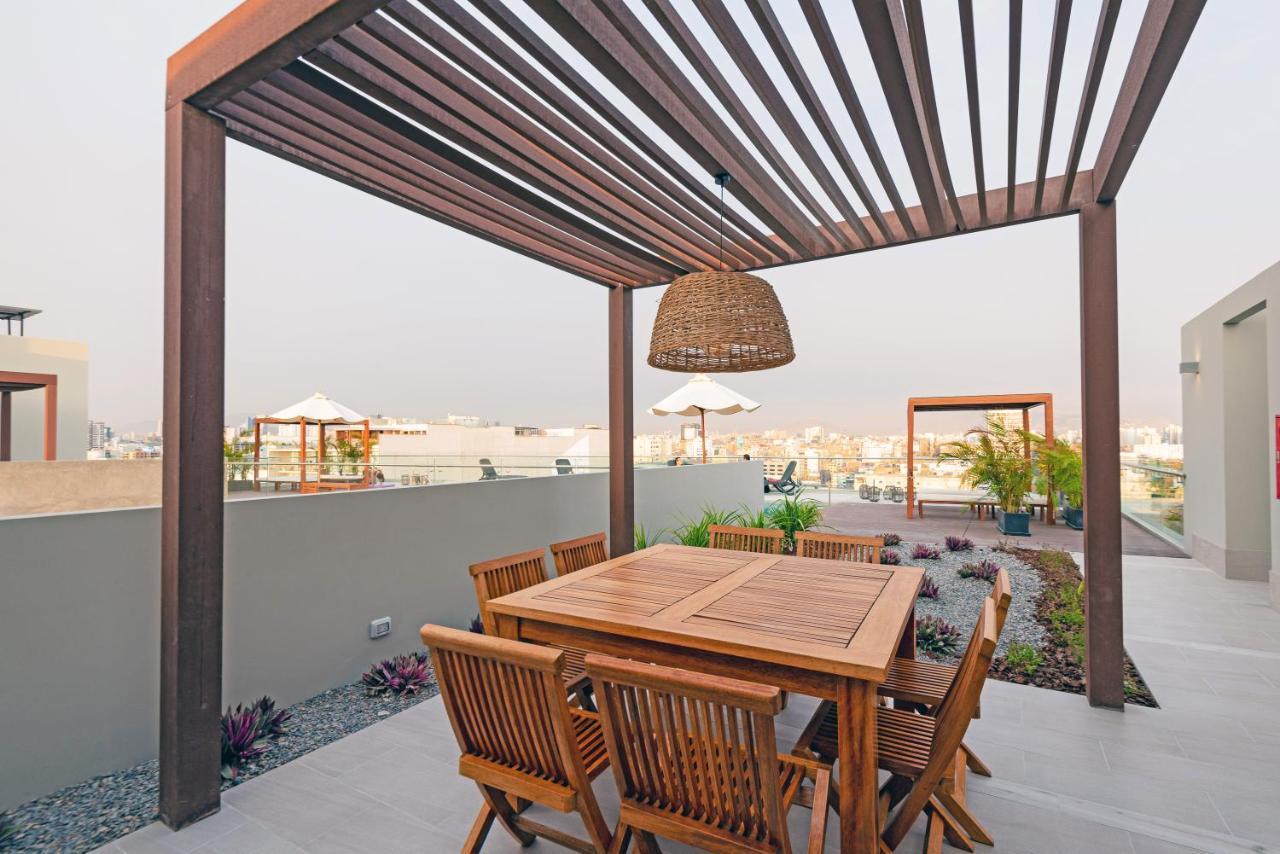 ✶ Nazca Penthouse ✶ 3-Stories Luxury Rooftop Pool Lima Zewnętrze zdjęcie